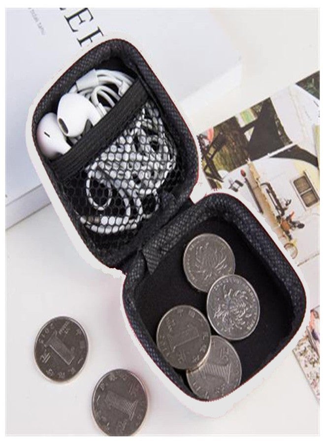 BetterJonny 3 Pack EVA Hard Earphone Carrying Case - Portable Storage Mini Earbud Case for Bluetooth Ear Buds - USB Adapter Cable Coin Pouch Wallet (Grey) - Image 5