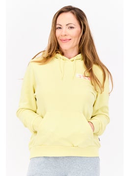 PUMA Women Regular Fit Long Sleeves Outdoor Hoodie, Yellow  - Image 1