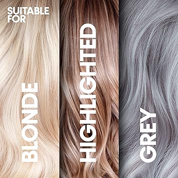 PROVOKE Touch of silver Brighten and Defrizz Purple Serum 100 ml Neutralise Brassy Tones Anti Frizz Seal Split Ends PlantBased Keratin Purple Pigments For Blonde Highlighted and Grey Hair - Image 5