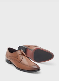 Robert Wood Brogue Detail Formal Lace Ups  - Image 3