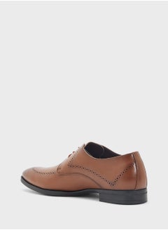 Robert Wood Brogue Detail Formal Lace Ups  - Image 2