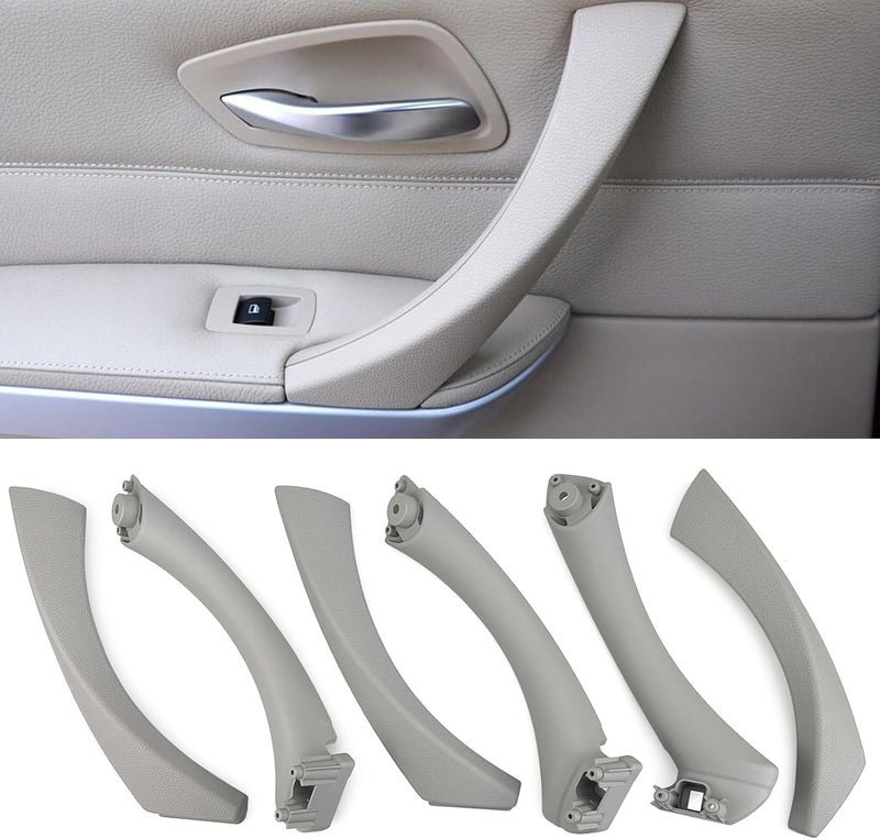CHUANGHUI Car Door Handle Assembly for BMW 3 Series E90 E91 (2006-2012) - Gray - Image 1