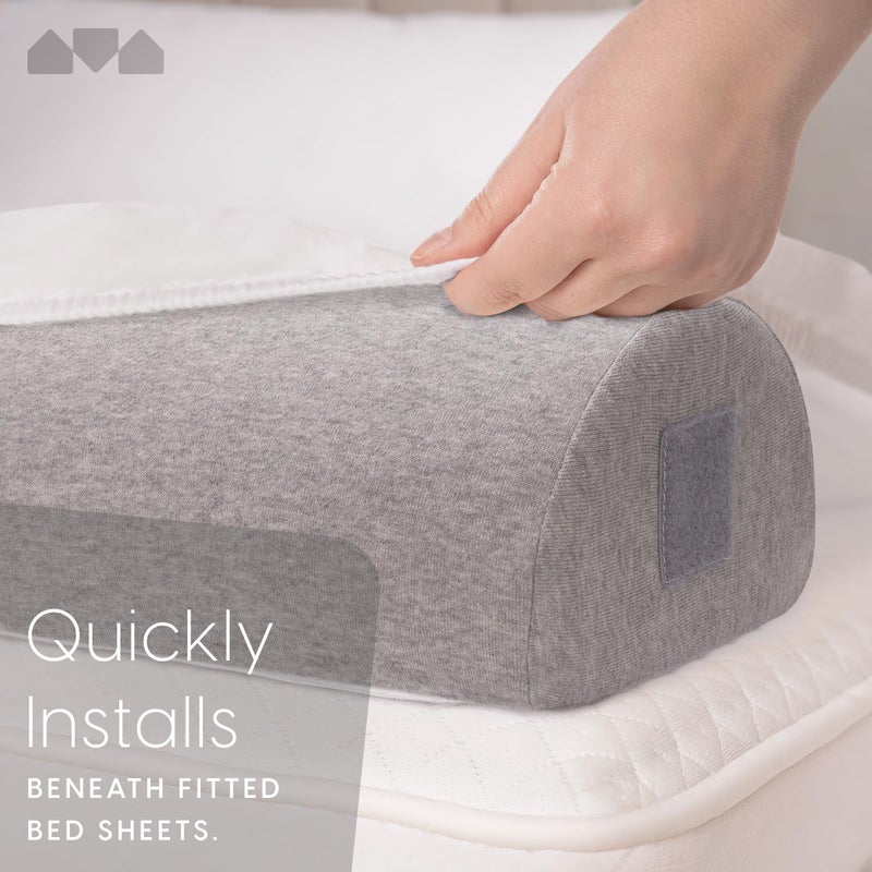 Milliard Toddler Travel Bed Bumper, Bed Foam Rail for Toddlers, Kids Safety Bed Guard for Twin, Full, Queen, King Beds, Non Slip Bottom and Water Resistant Cover - Image 2