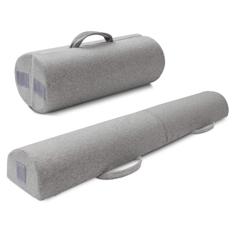 Milliard Toddler Travel Bed Bumper, Bed Foam Rail for Toddlers, Kids Safety Bed Guard for Twin, Full, Queen, King Beds, Non Slip Bottom and Water Resistant Cover - Image 1