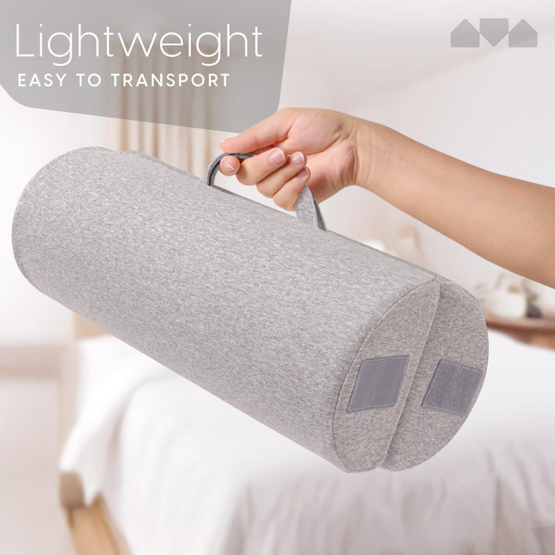 Milliard Toddler Travel Bed Bumper, Bed Foam Rail for Toddlers, Kids Safety Bed Guard for Twin, Full, Queen, King Beds, Non Slip Bottom and Water Resistant Cover - Image 5