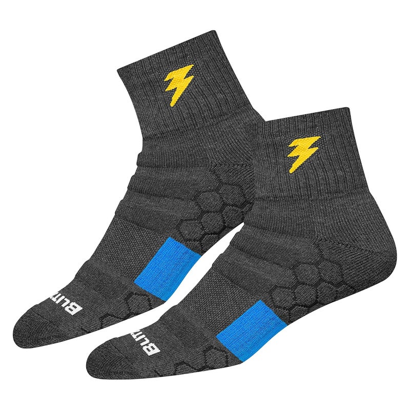 BLITZSOX Hi-Tech Performance Sports Socks for Men (Badminton, Running, Gym & Indoor Training), Pack of 3 - Image 3