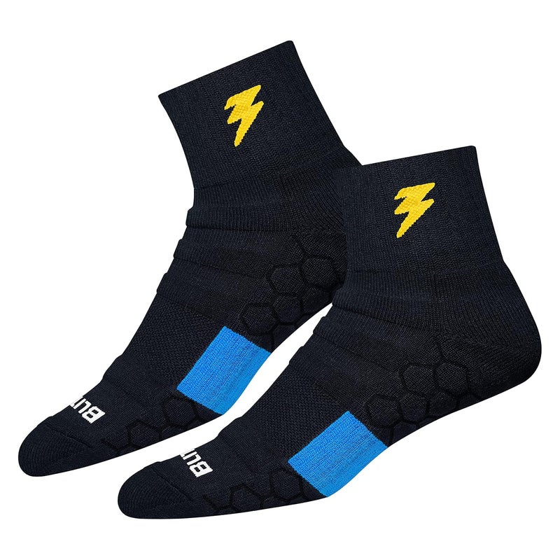 BLITZSOX Hi-Tech Performance Sports Socks for Men (Badminton, Running, Gym & Indoor Training), Pack of 3 - Image 5