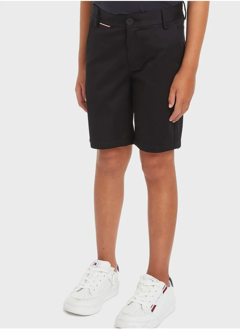 TOMMY HILFIGER Kids Essential Chino Shorts