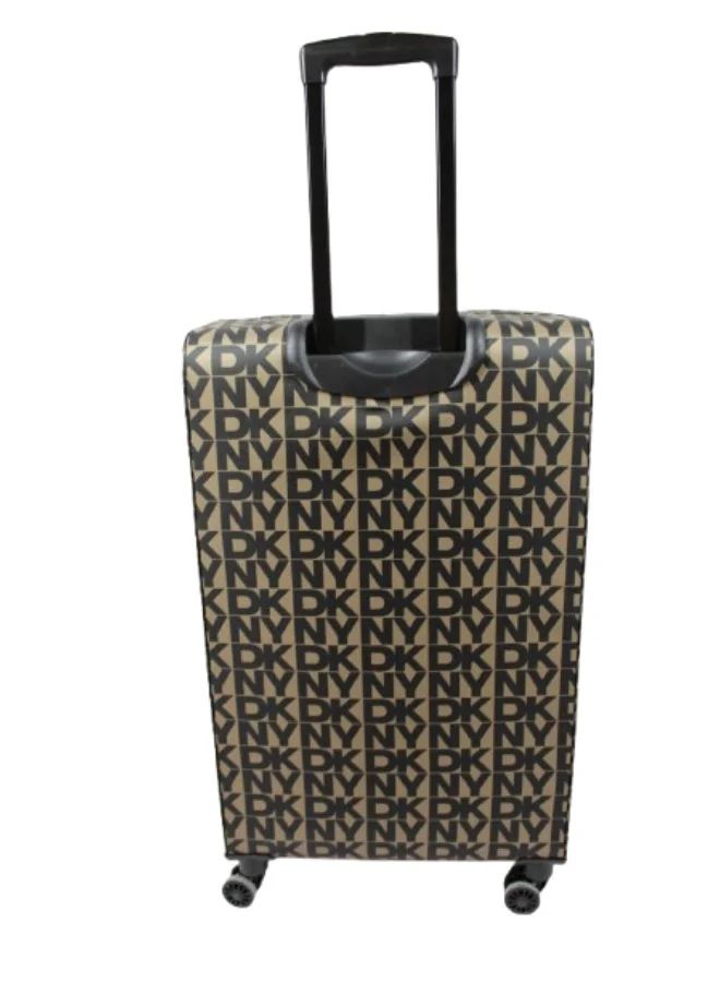 DKNY DKNY New Era Softside Luggage on Wheels for Unisex | Ultra Lightweight ABS on with Spinner Wheels 4 Color Mushroom