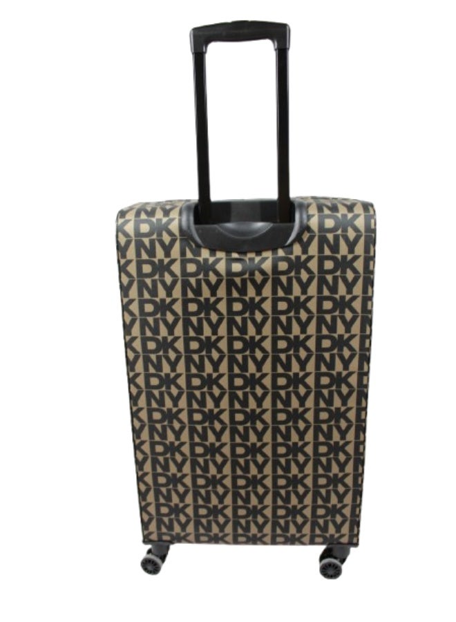 DKNY New Era Softside Luggage on Wheels for Unisex | Ultra Lightweight ABS on with Spinner Wheels 4 Color Mushroom - Image 2