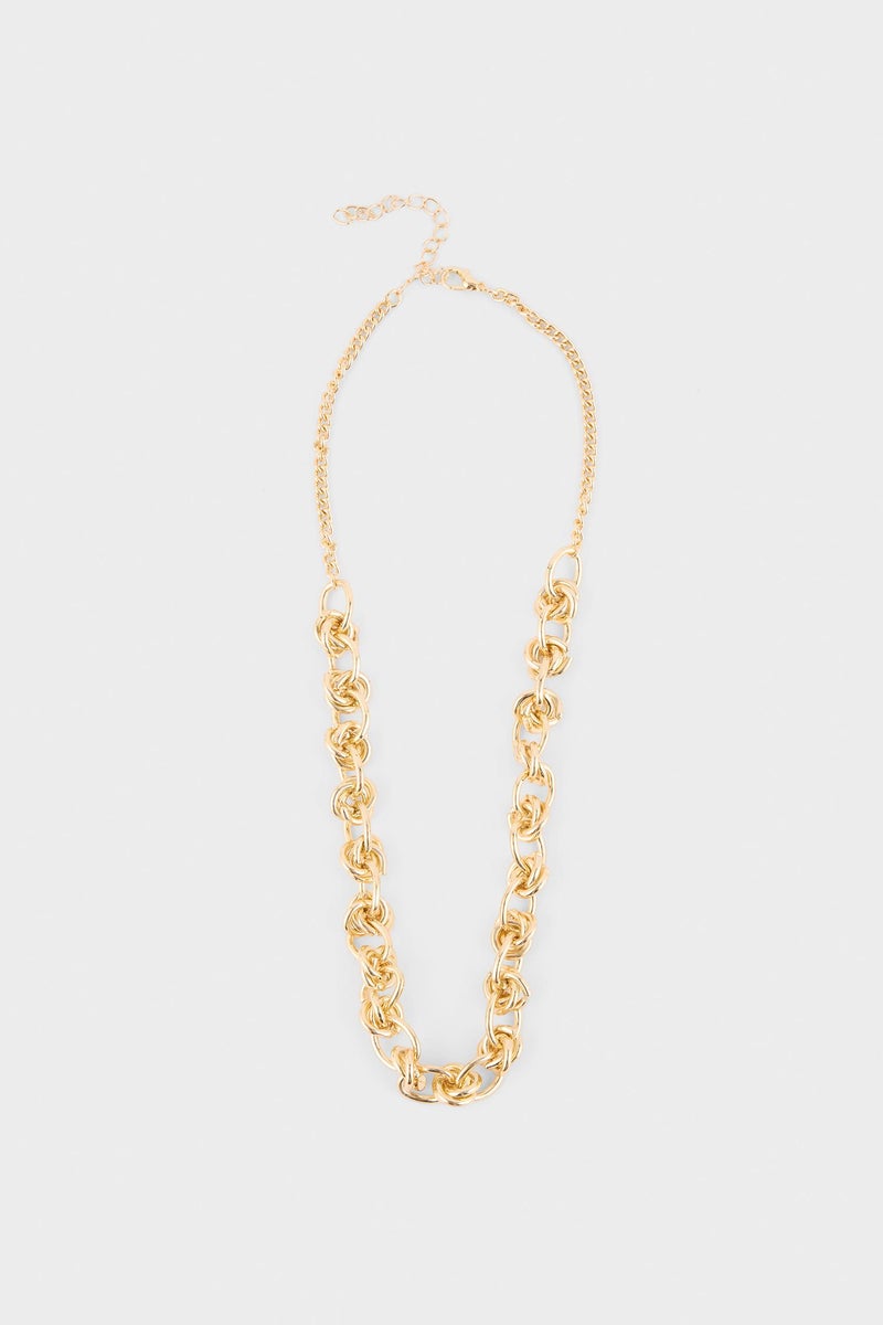 DeFacto Gold Woman Woman Necklace Casual - Image 3