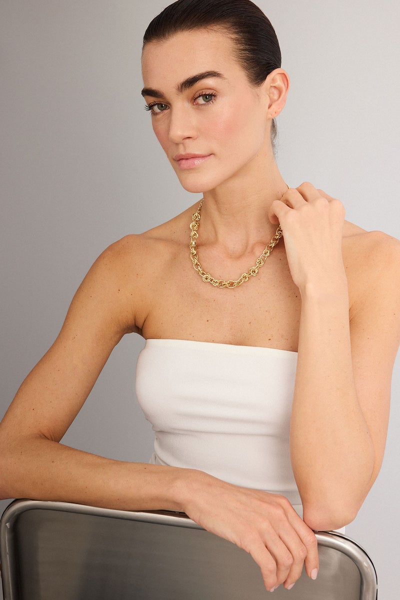 DeFacto Gold Woman Woman Necklace Casual - Image 2