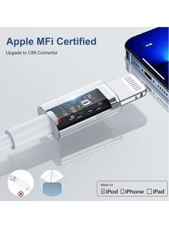 ELTRAZONE iPhone USB C Fast Charger Plug and Cable - [Apple MFi Certified] 20W Charging Power Adapter and 2M Original Lightning Cable Lead, Wall Charger for Apple iPhone 14 13/12/11/Pro Max/Mini/XR/X/8/7/iPad  - Image 5