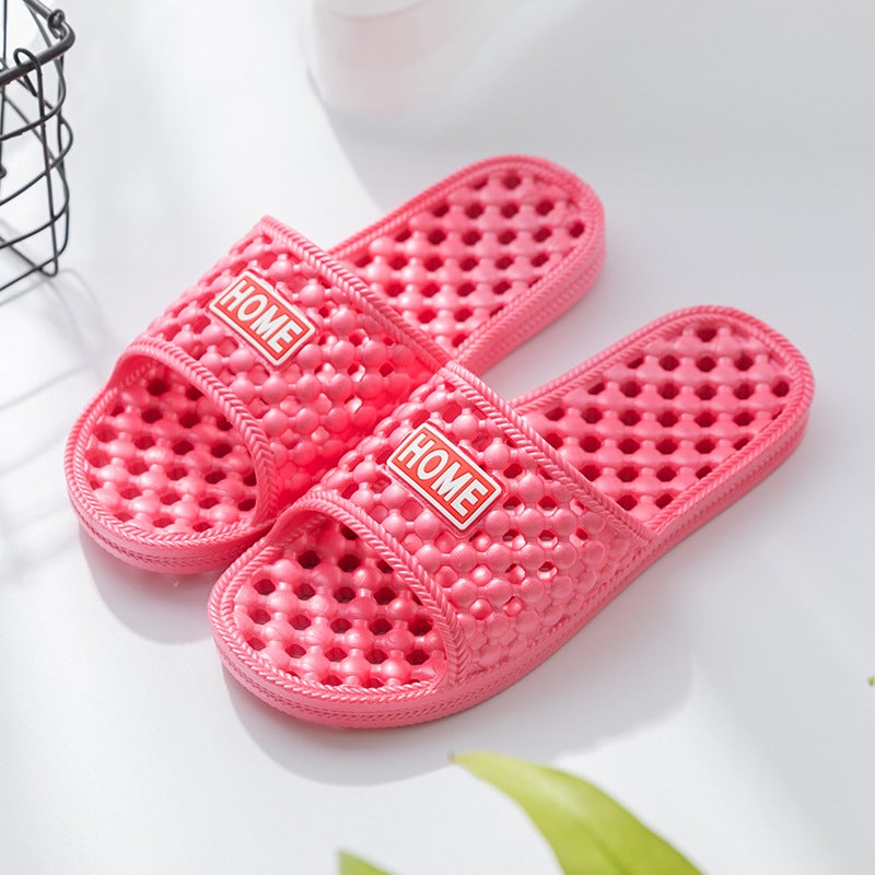 Comfortable Non-Slip Home Shoes West red 