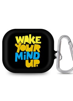 StylePods Case for Airpods 3rd Gen Case With Anti-Lost Keychain - Wake your mind up