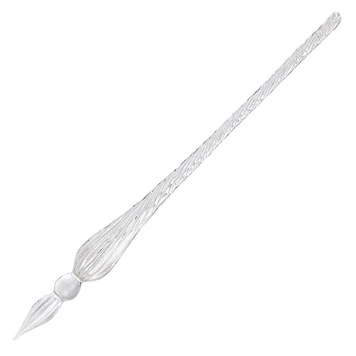 Jacques Herbin Ref 21401 Round Glass Dip Pen Clear - Image 1