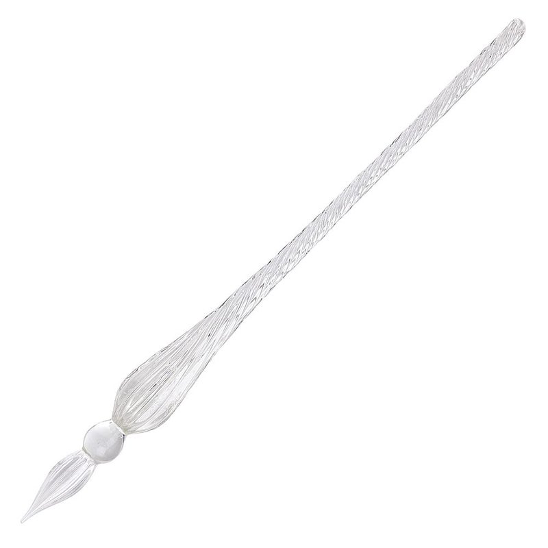 Jacques Herbin Ref 21401 Round Glass Dip Pen Clear - Image 2