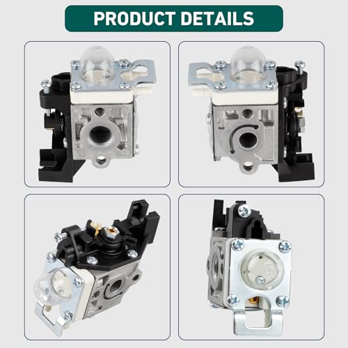 HUZTL Carburetor for ECHO GT225 GT225i GT225L PAS225 PE225 PPF225 SHC225 SRM225 SRM225U Trimmer with Repower Maintenance Kit Spark Plug by HUZTL - Image 5