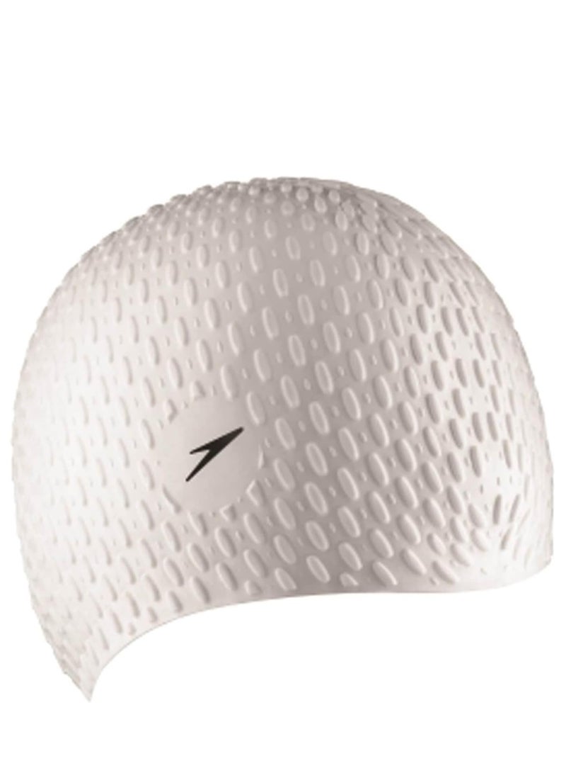 سبيدو قبعة السباحة الفقاعية | للجنسين | الكبار | متين | مريح ويحمي الشعر من الكلور والماء البارد