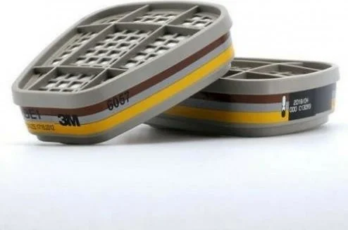 3M 6057 Abe1 Acid Gas and Vapor Filter 10 Sets