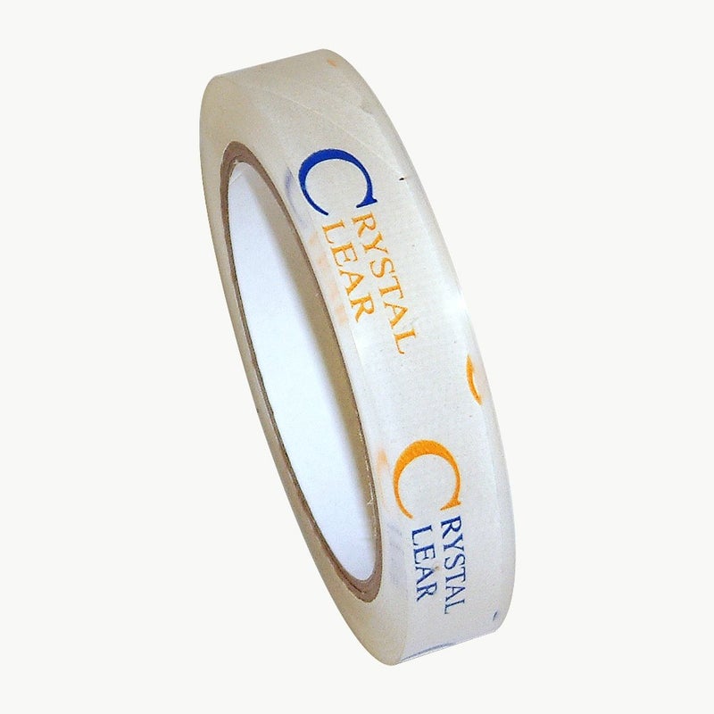 J.V. Converting Crystal Clear Book Binding Tape – 3/4 in. x 72 yds. Clear Tape for Repairing, Reinforcing, and Protecting Pages and Spines, Perfect for Book Repair Kit (Clear) - Image 1