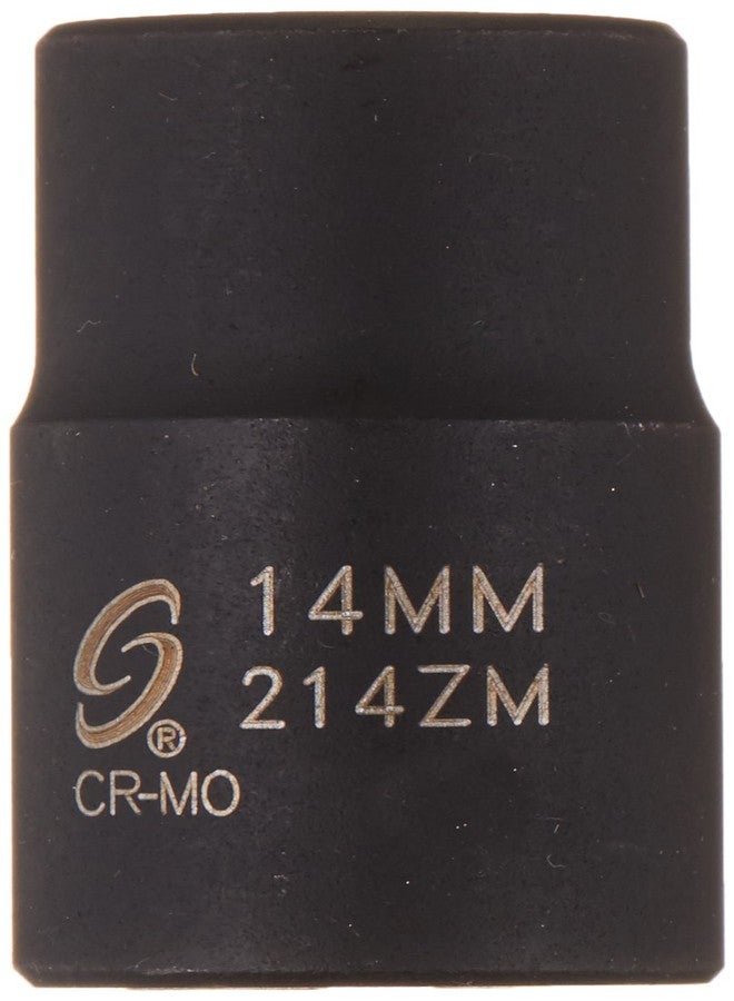 Sunex Tools Sunex 214zm 1/2-Inch Drive 14-mm 12-Point Impact Socket chrome - Image 2