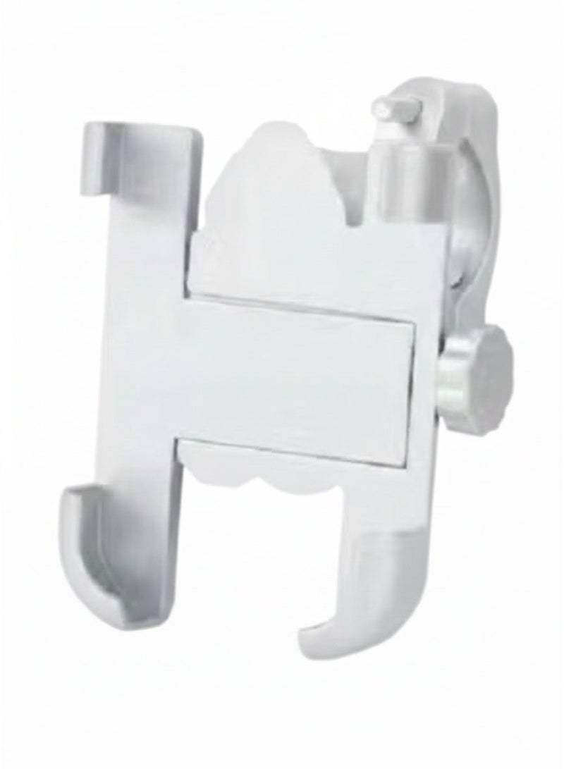 Universal Waterproof Metal Mobile Holder 360° with Mounting Clip & GPS Navigation System for All Bikes & Cars - Fits Devices from 3.5 to 7 Inches - Image 1