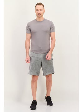 Jules Men Solid Drawstring Bermuda Shorts, Grey  - Image 4