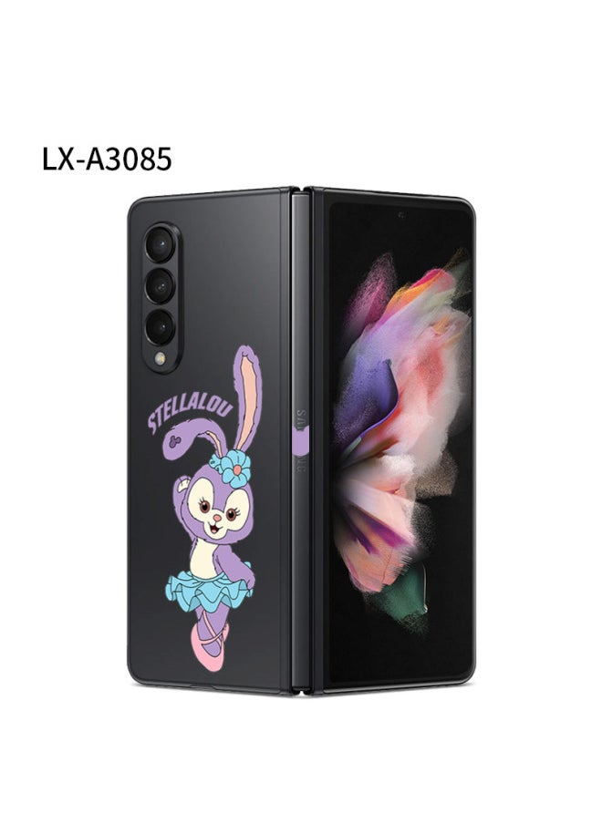 Generic For Samsung Fold3/4 All-inclusive Transparent Sticker Back Sticker W22 Sticker Personalized Color Sticker Folding Screen Fold2 Transparent-Color:LX-A3085-Dimensions:For Samsung Fold (color Through 3m)  - Image 1