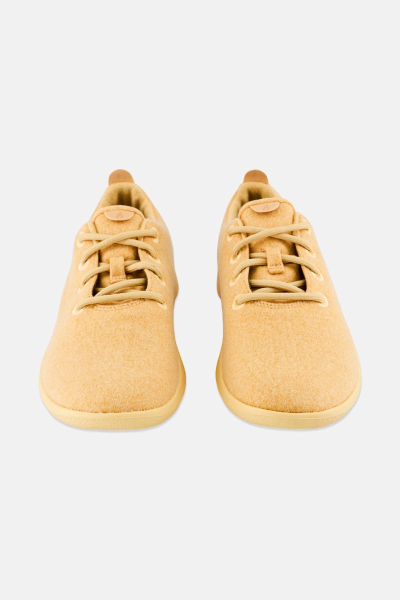 Allbirds Women Wool Lace Up Running Shoes, Yellow - Image 4