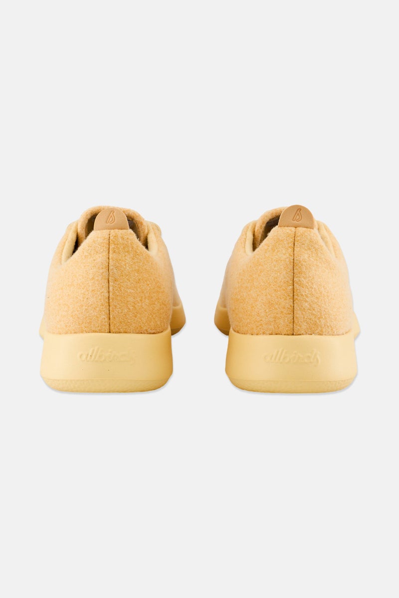 Allbirds Women Wool Lace Up Running Shoes, Yellow - Image 2