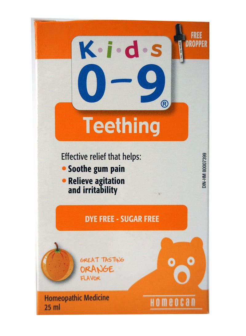 Homeocan Kids 0-9 Teething-25Ml - Image 2