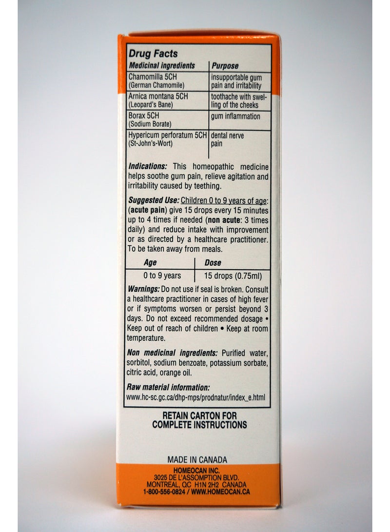 Homeocan Kids 0-9 Teething-25Ml - Image 4