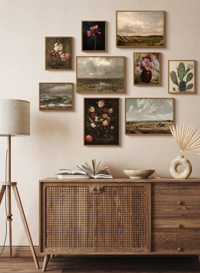 ARPEOTCY Vintage Framed Wall Art SL1724 - Image 5