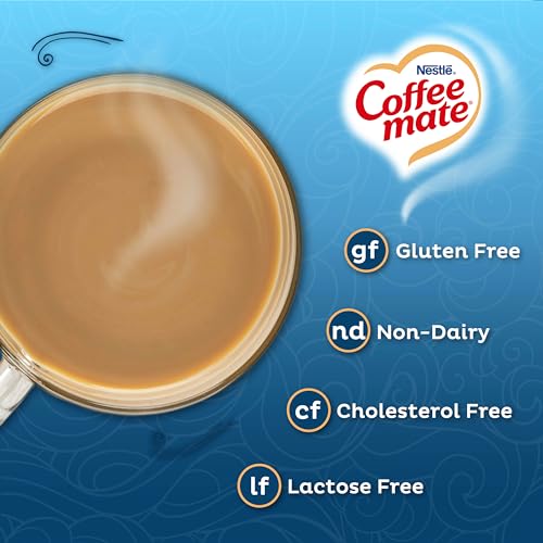 Coffee mate Flavored Creamer 4 Pack Variety Pack (15 oz bottles) - Chocolate Crème, French Vanilla, Hazelnut, Caramel Latte - Image 4