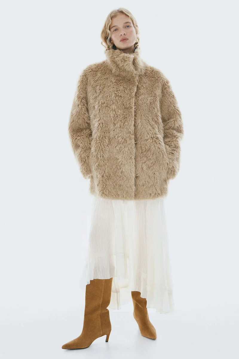 اتش اند ام بووت جلد بساق يصل للركبة