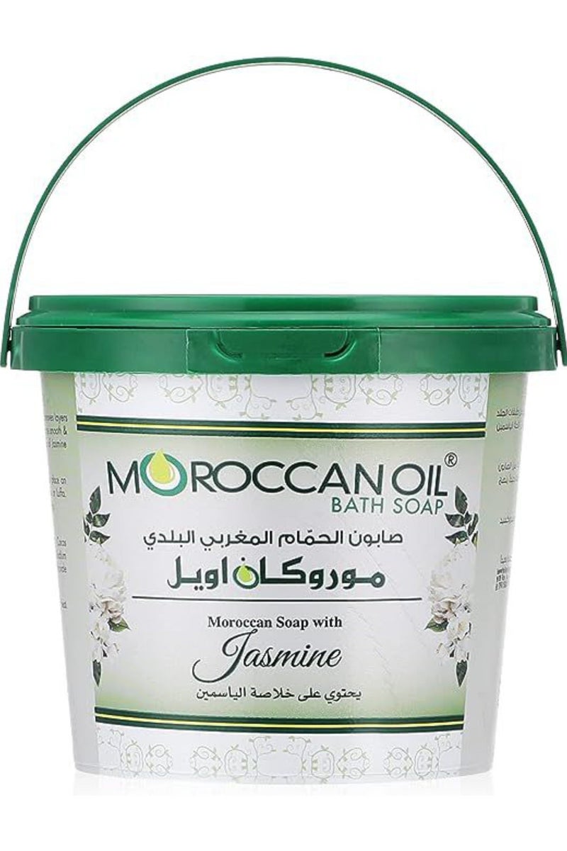 موروكان أويل صابون حمام زيت مغربي بالياسمين 850 جرام