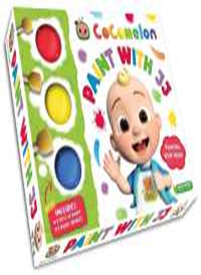 Cocomelon Paint With JJ By Autumn Publishing Paperback 