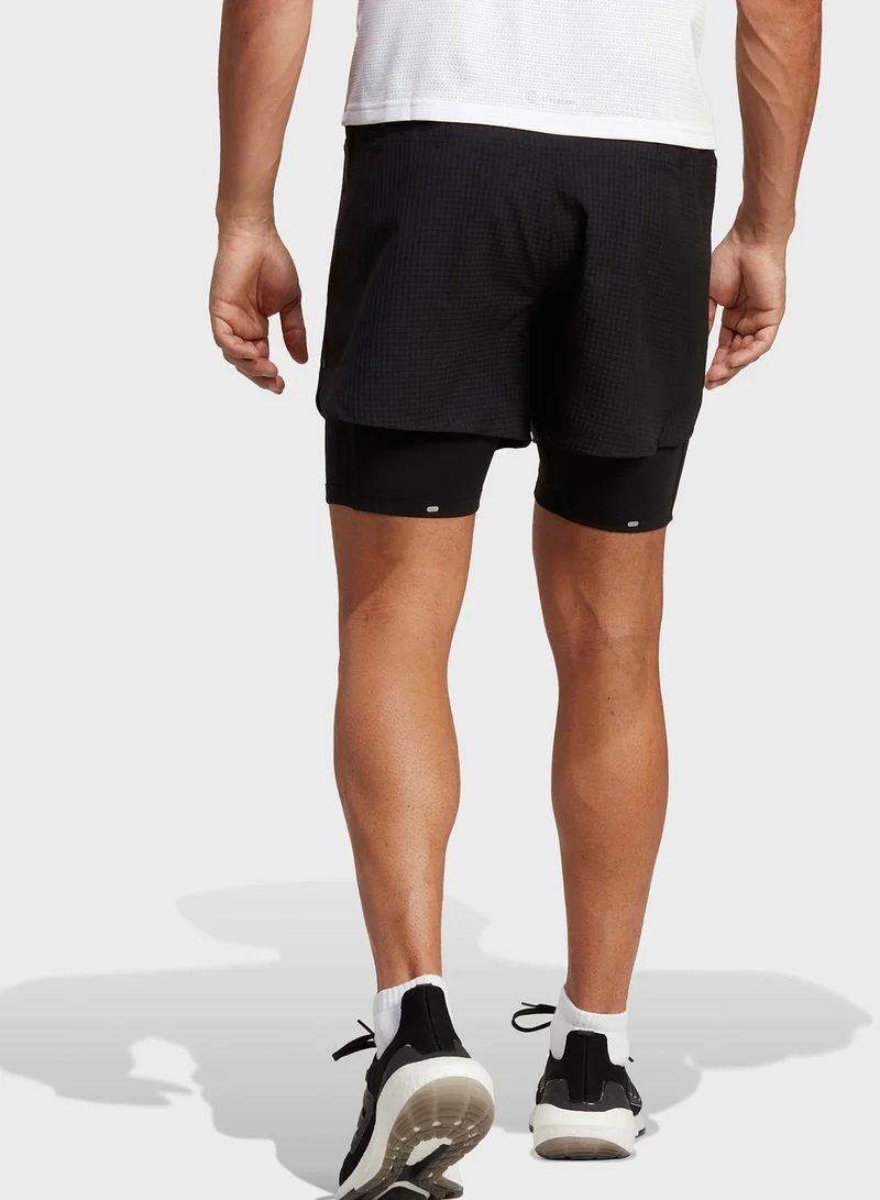 Adidas Designed For Running 2-In-1 Shorts