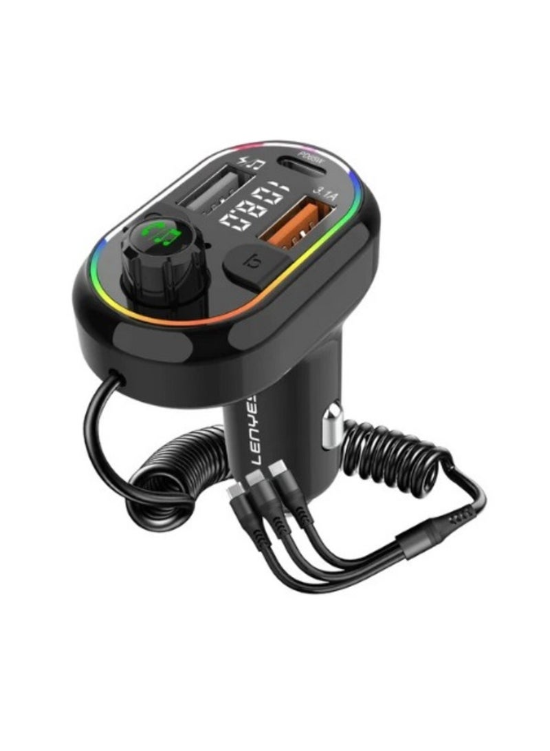 LENYES CA887 3 in 1 Car Charger - Image 1