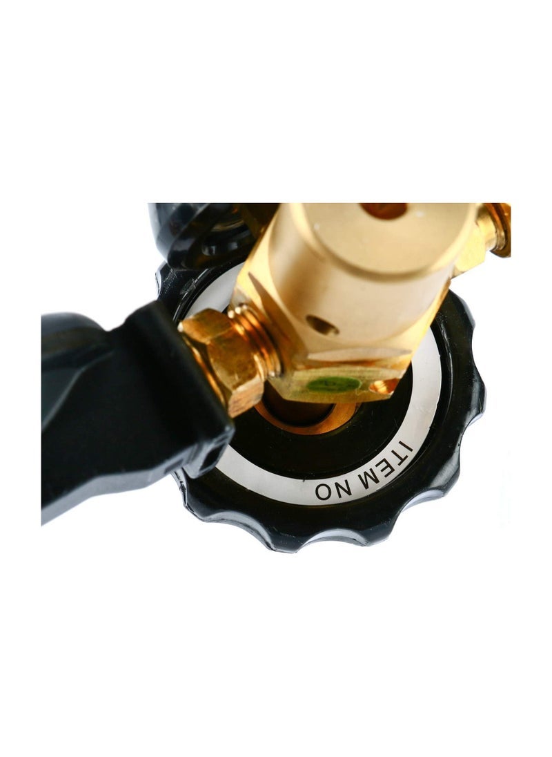 Party with Emma Inflator Dual Mylar and Helium Latex Balloon Filler Valve Fits G5/8 Tank Air Flow Inflator Regulator (Duel) - Image 3