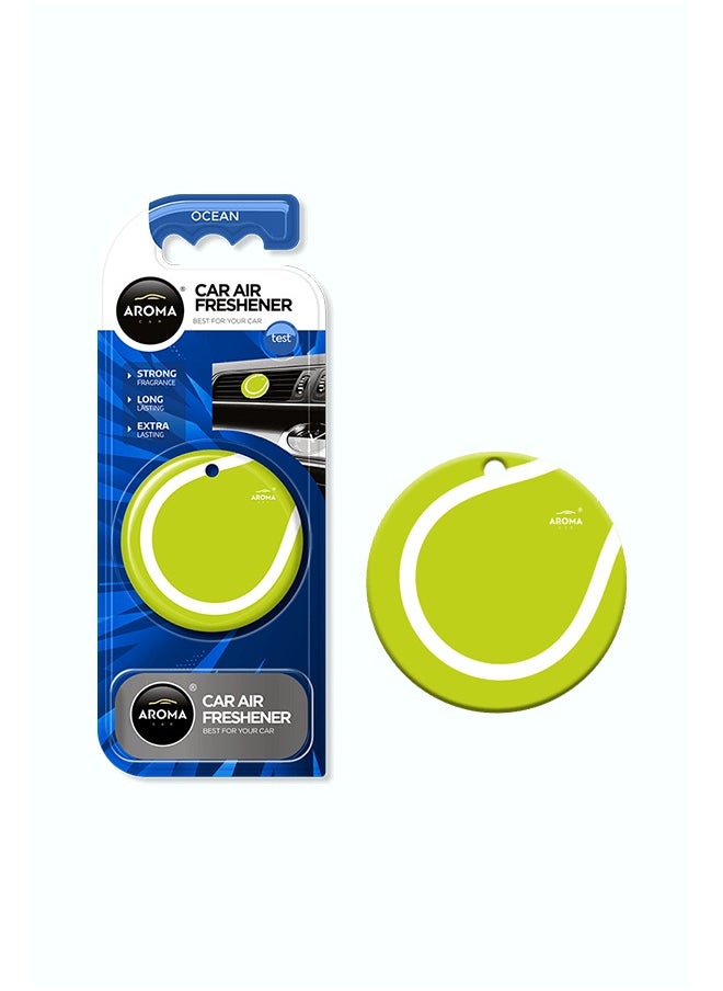 Aroma Polymers Sport Car Air Freshener Ocean 