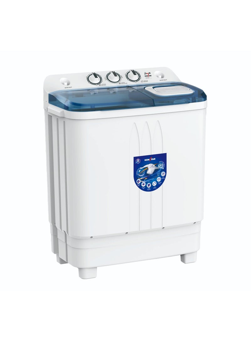 KENSTAR 6 Kg Twin Tub SA Washing Machine- KSWM706XC