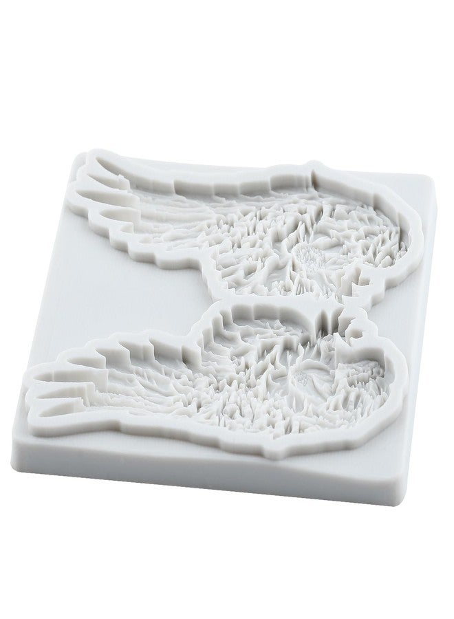 MYPRACS Angel Wings Silicone Fondant Molds Angel Wings Candy Chocolate Mold For Cake Decorating Cupcake Topper Polymer Clay Gum Paste - Image 5
