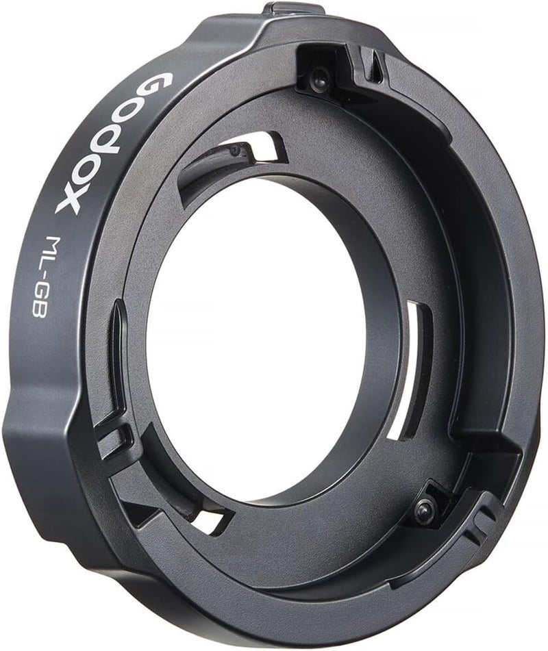 Godox ML-GB Bowens Mount Adapter for Godox AD300Pro, AD400Pro, AD400Pro II, ML100BI, ML30, ML30BI, ML60, ML60BI, ML60IIBI - Image 1