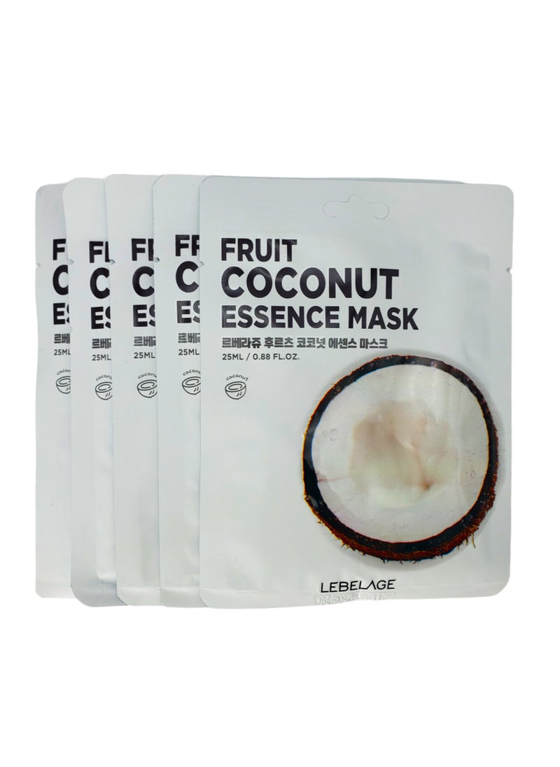 Lebelage - Korean product LEBELAGE FRUIT COCONUT ESSENCE MASK 25 ML - Image 1