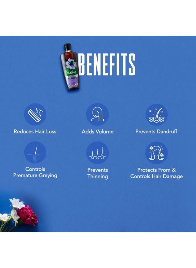 Dabur زيت الشعر المعزز بالبذور السوداء من دابر فاتيكا آيروفيدا للعناية الكاملة بالشعر 200 مل / 6.76 أونصة سائلة - Image 4