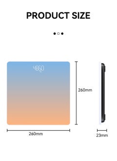 LEOKOR Smart Body Scale Full Body Composition Analyzer Scale Wireless Weight Scale with Bluetooth  - Image 5