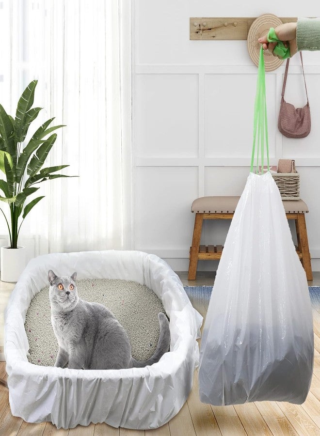 Inralimot Cat Litter Sifting Bag, 36 x 18 Inch Reusable Filter Bag with Drawstring | Waterproof & Anti-Odor | Fits Most Pans | Easy to Clean, Saves Litter(Pack of 7) - Image 4