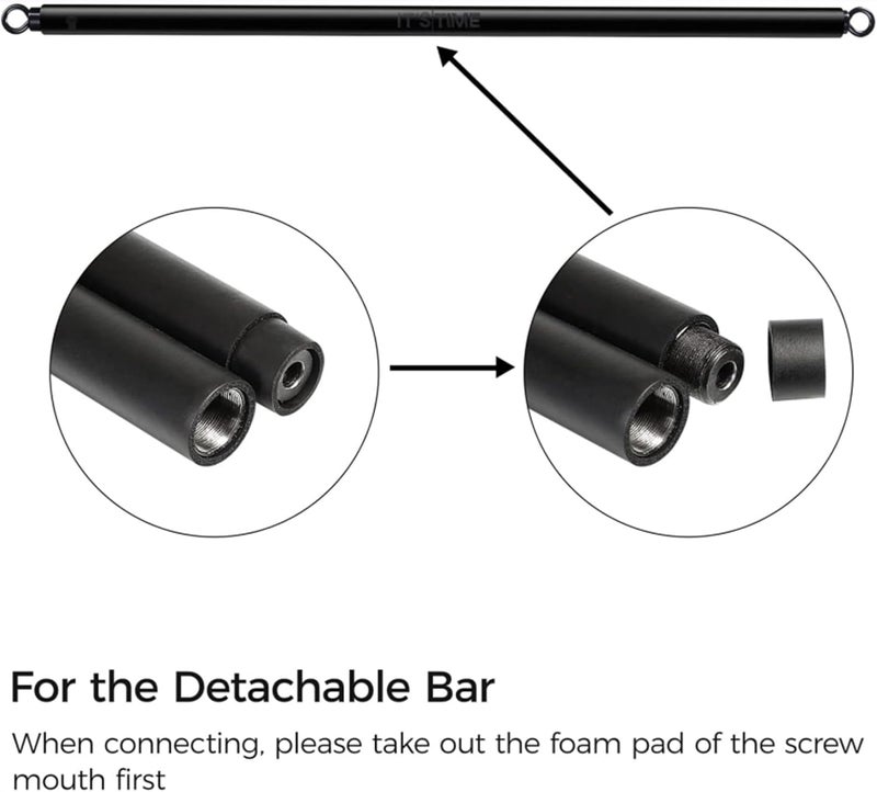INNSTAR Cable Handles Gym Equipment, Resistance Band Handles with Solid ABS Core Grips, D Handle Cable Attachment, Heavy Duty Exercise Handles, Cable Machine Handles - Image 3